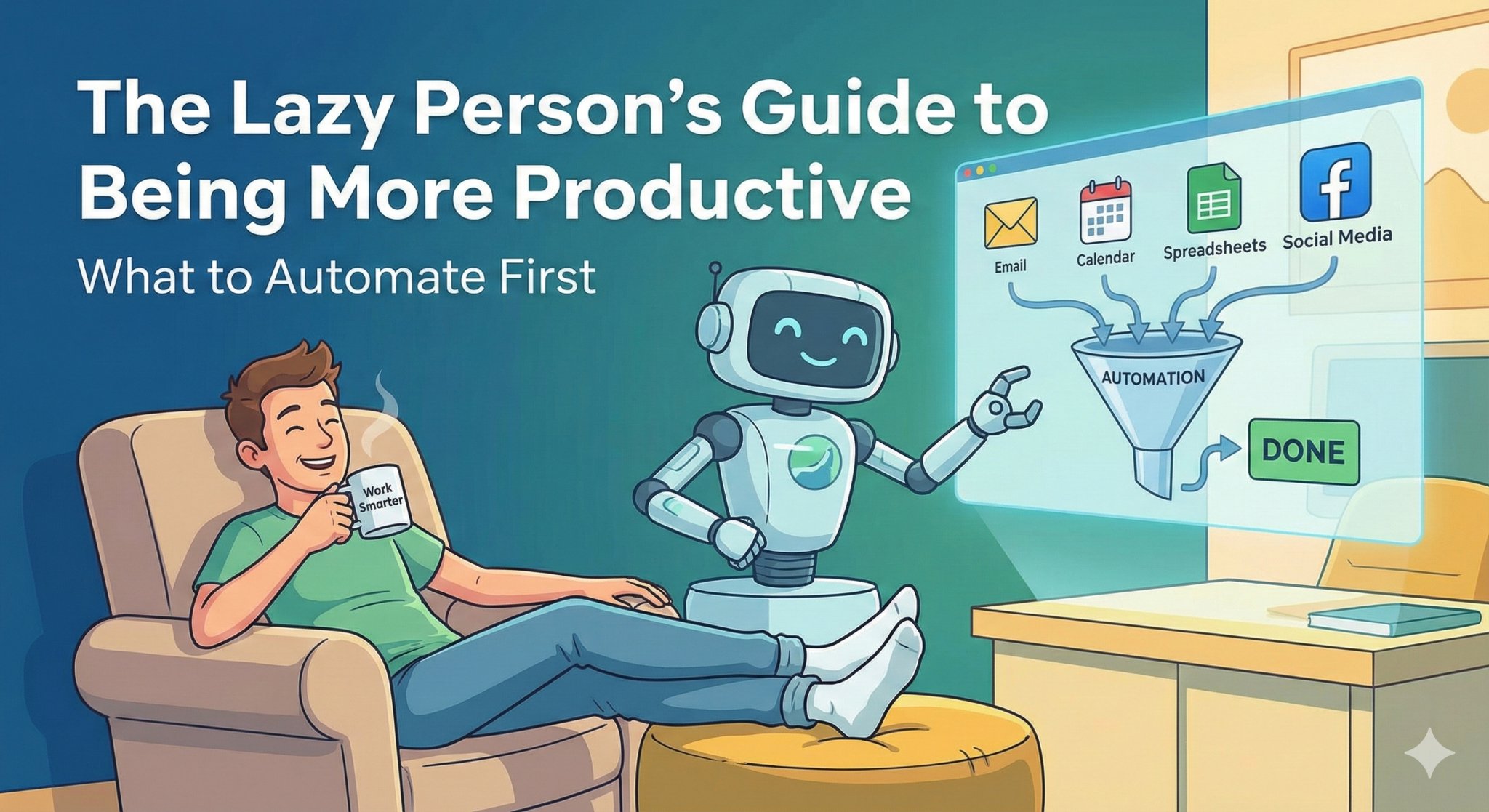 The Lazy Person's Guide to Being More Productive: What to Automate First